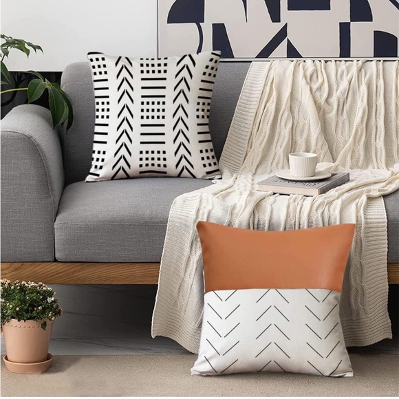 Pillow cover rustic brown 4 will fillers accent pillows - Picture 5 of 8